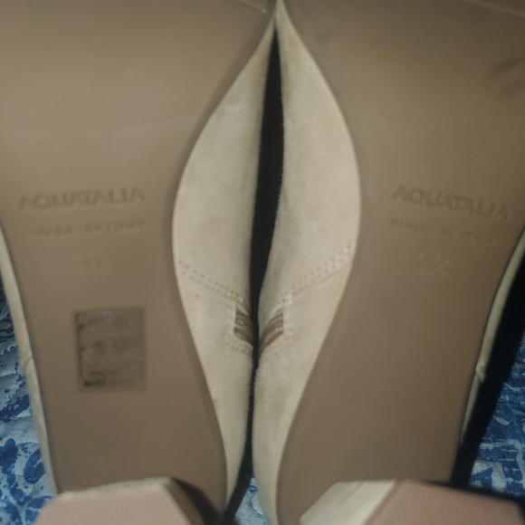 Womens aquatalia Booties boots Shoes size 9 1/2 9.5 heel boots - Picture 4 of 5